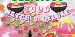 Delicious Food Match 3 Deluxes