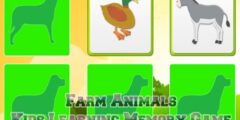 Kids Learning Farm Animals