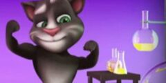 Talking Tom in Laboratory